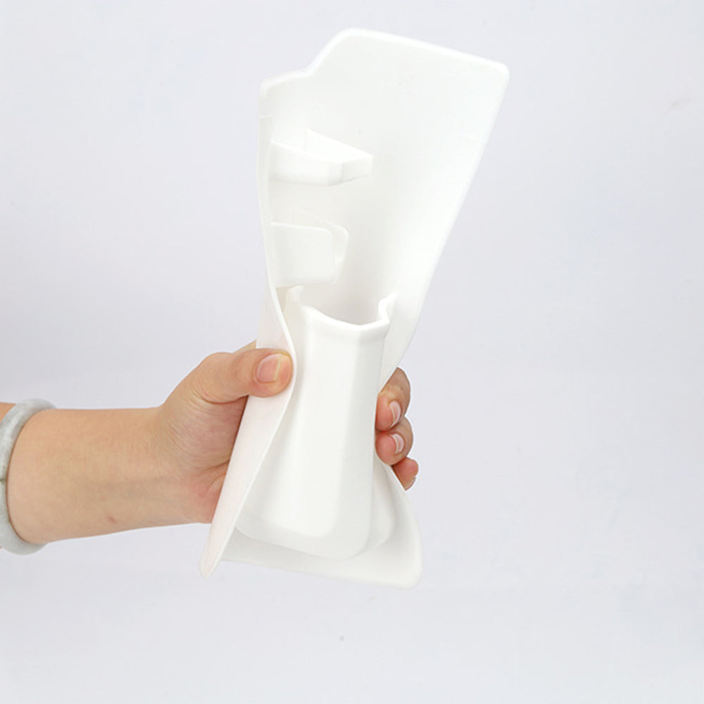 Silicone Toothbrush Holder Wall Mounted Bathroom with Acrylic Mirror_15