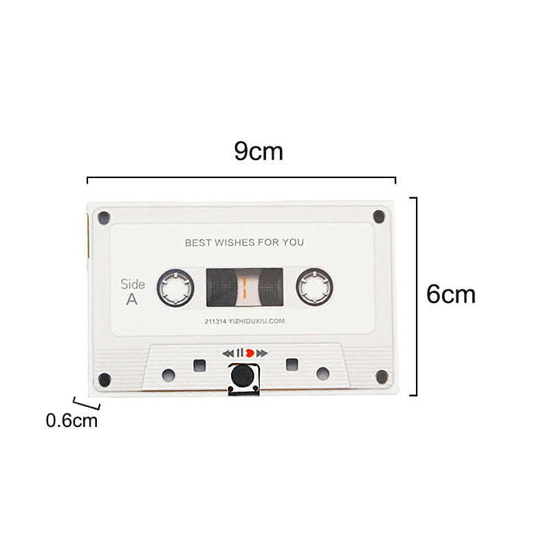 Old Fashioned Tape Retro Voice Message and Short Greeting Recorder_1