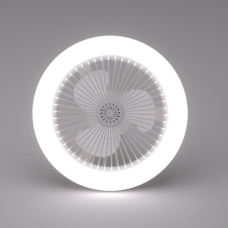 E27 Remote Controlled Indoor Ceiling Light and Cooling Electric Fan_3