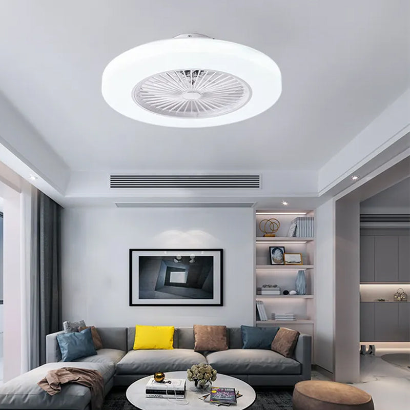 E27 Remote Controlled Indoor Ceiling Light and Cooling Electric Fan_8