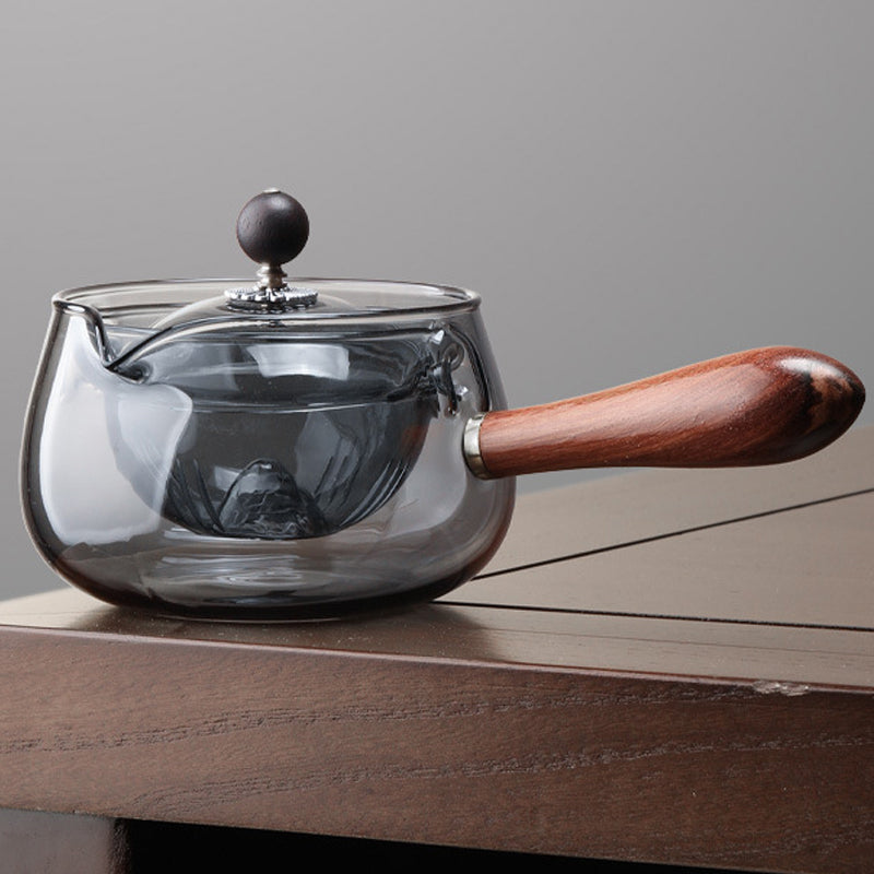 360° Rotation Non-Spill Modern Minimalist Flower Teapot Set with Filter_12
