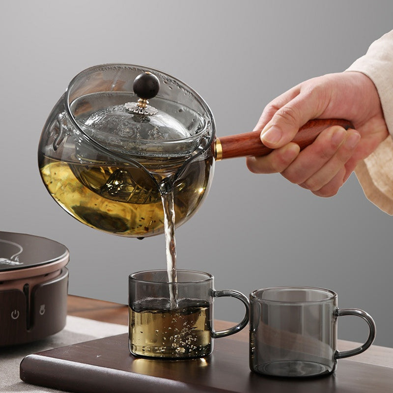 360° Rotation Non-Spill Modern Minimalist Flower Teapot Set with Filter_13