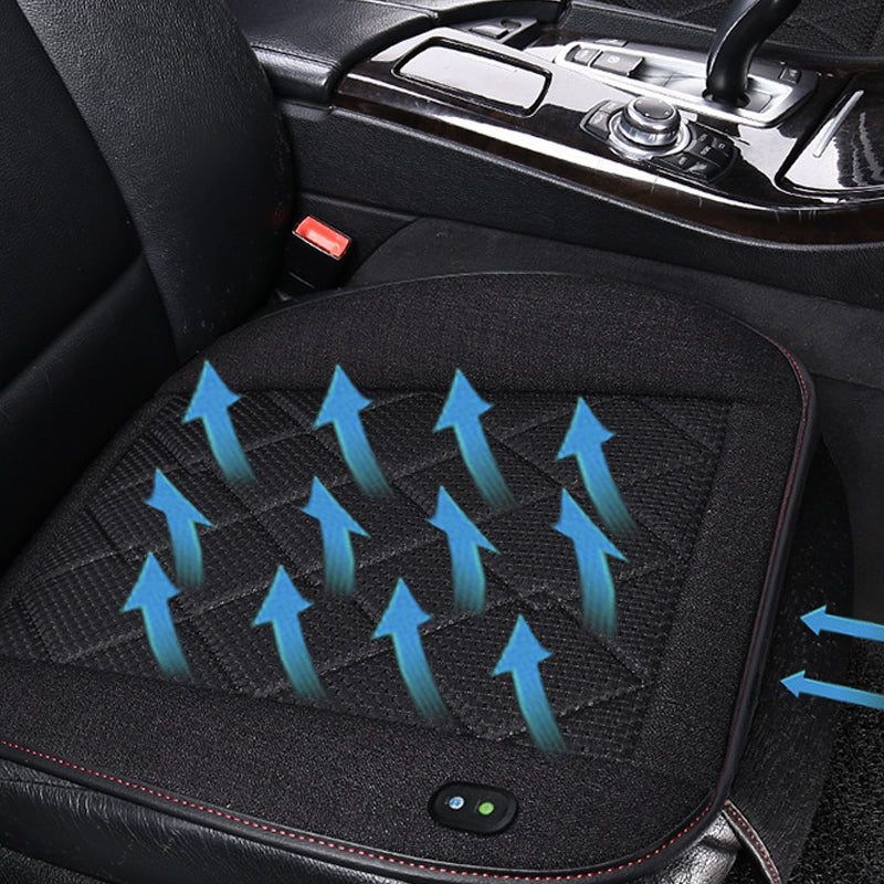Car Seat Cover Cooling Pad Electric Air Ventilator Seat Cushion_4