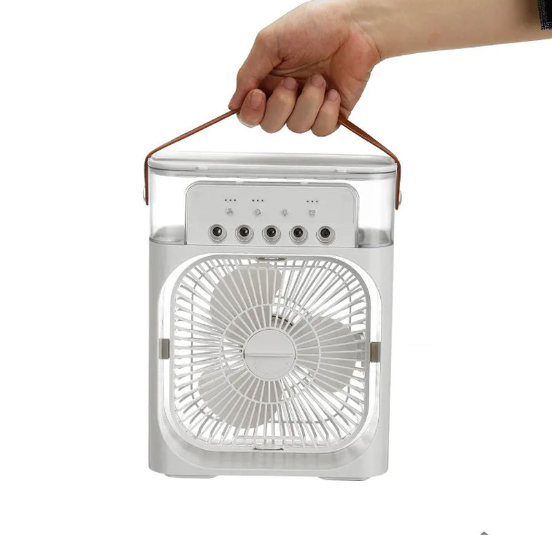 5 Nozzle 3 Gears Large Tank Capacity Air Cooler Fan- USB Plugged-in_3