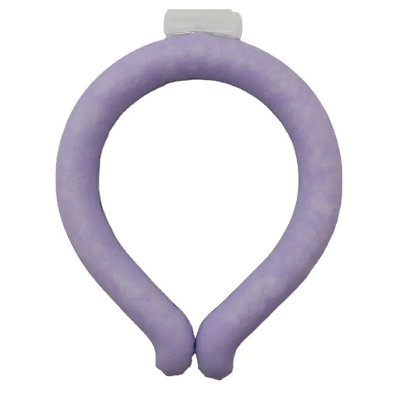 Reusable Cooling Neck Wrap Wearable Heat Protection Cooler Tube_3