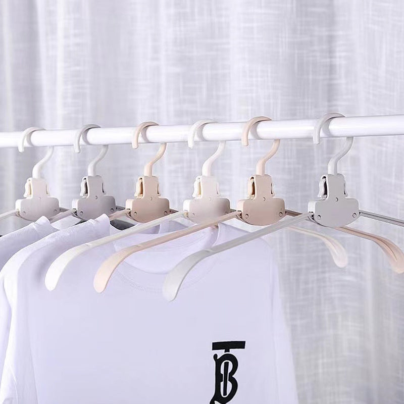Pack of 10 Retractable Minimalist Design Laundry Hangers_10