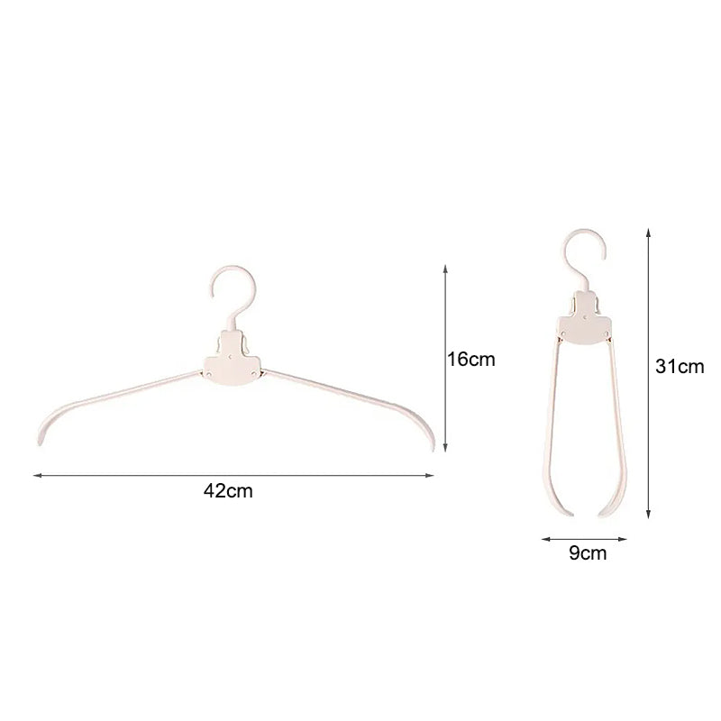 Pack of 10 Retractable Minimalist Design Laundry Hangers_2