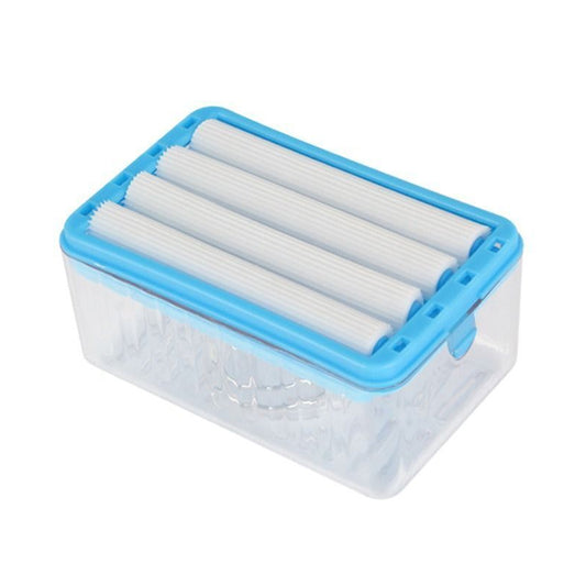2 in 1 Bubble Forming Soap Dish Multifunctional Soap Box with Rollers_1