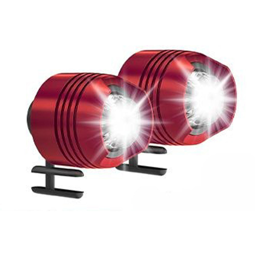 2Pc LED Shoe Headlights for Crocs Decorative Footlights Battery-Powered_6