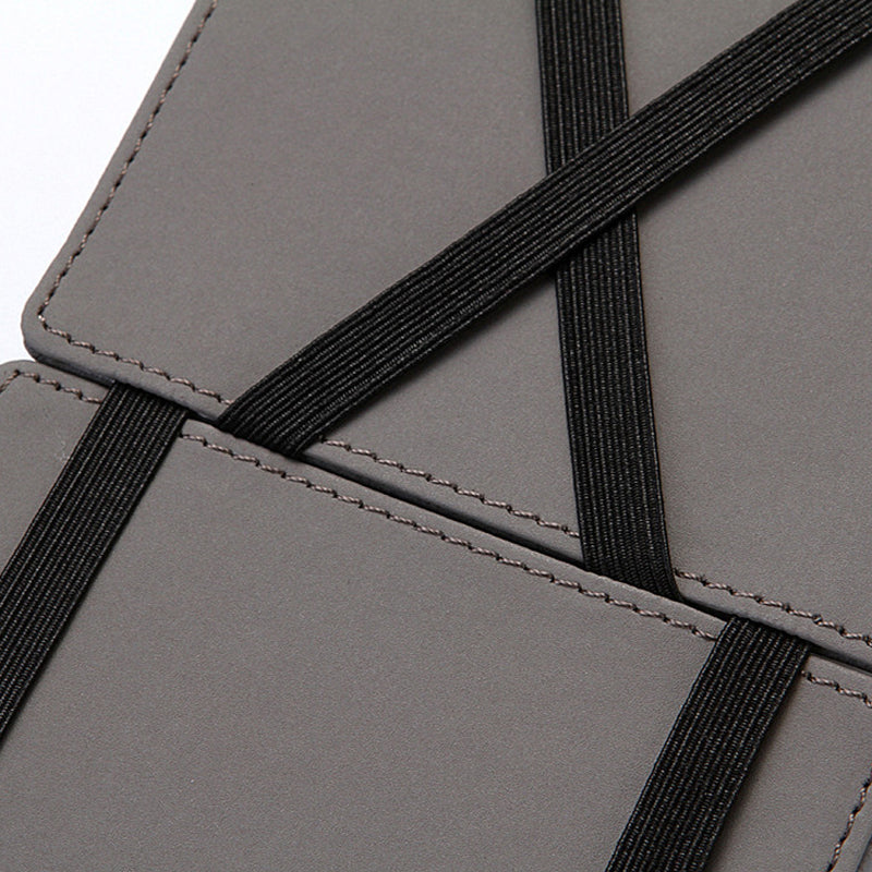 4 Card Slots Ultra Thin Bi-Fold Magic Wallet with Zipper for Men_14