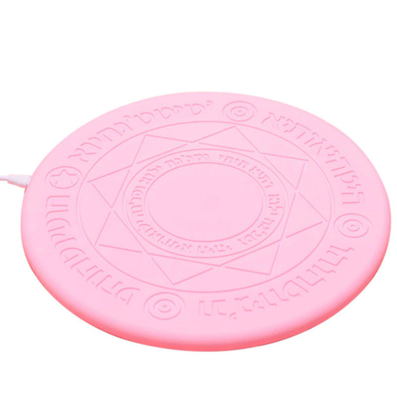 10W Creative Pattern Magic Array Wireless Charging Pad With Sound Effect_4