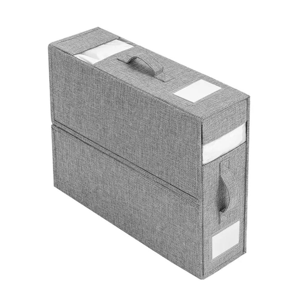 Foldable Bedding Sheet Storage Box Linen Wardrobe Organizer_0