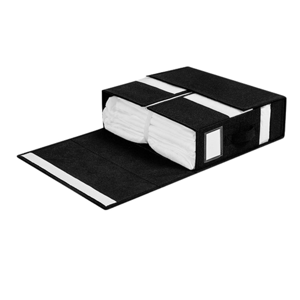 Foldable Bedding Sheet Storage Box Linen Wardrobe Organizer_6