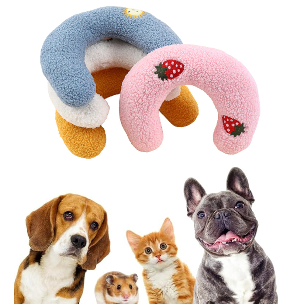 Cozy Calm U-Shaped Calming Pillow for Small Dogs and Cats_6