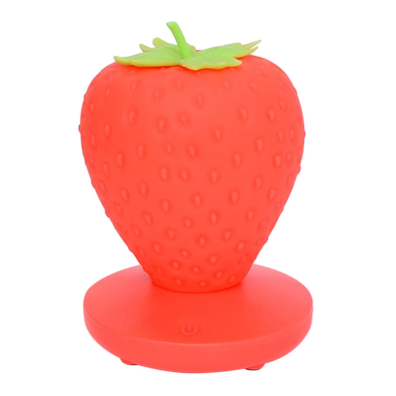 Touch Sensor Strawberry Children’s LED Night Lamp- USB Rechargeable_0