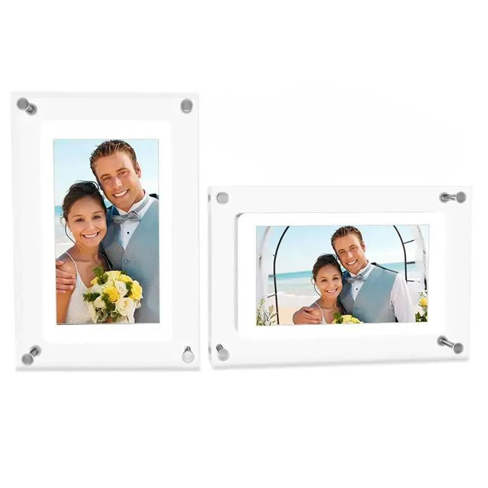 5 Inches Acrylic Digital Video Frame for Home Décor and Heartfelt Gift USB -Rechargeable_3
