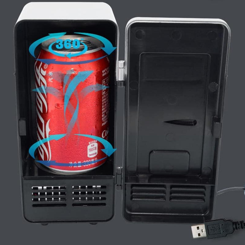 Hot and Cold Single Can Mini Desktop Beverage Refrigerator- USB Plugged-in_7