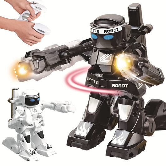 2.4g Remote Control Competitive Fighting Boxing Robot- Battery Operated_0