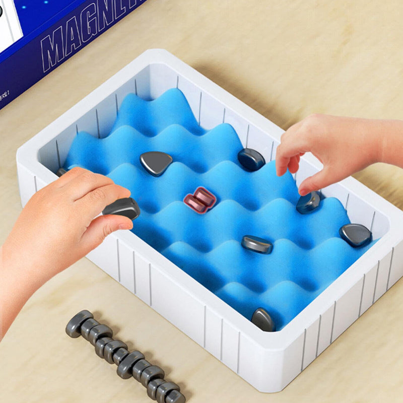 Strategic Fun Tabletop Multi-Player Magnetic Chess Toy Board Game_0