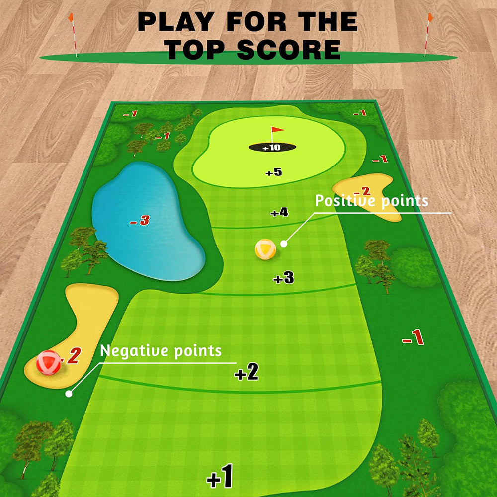 The Casual Golf Game Set with Optional Clubs_7