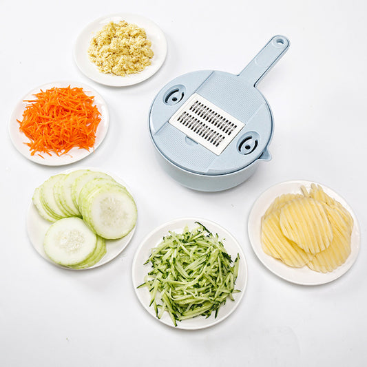 12 in 1 Manual Multi-Function Vegetable Cutter Slicer For Kitchen_0