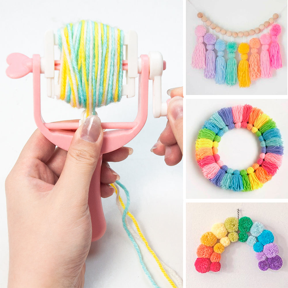DIY Wool Yarn Craft Tassel and Pompom Maker Tool for Fluff_13