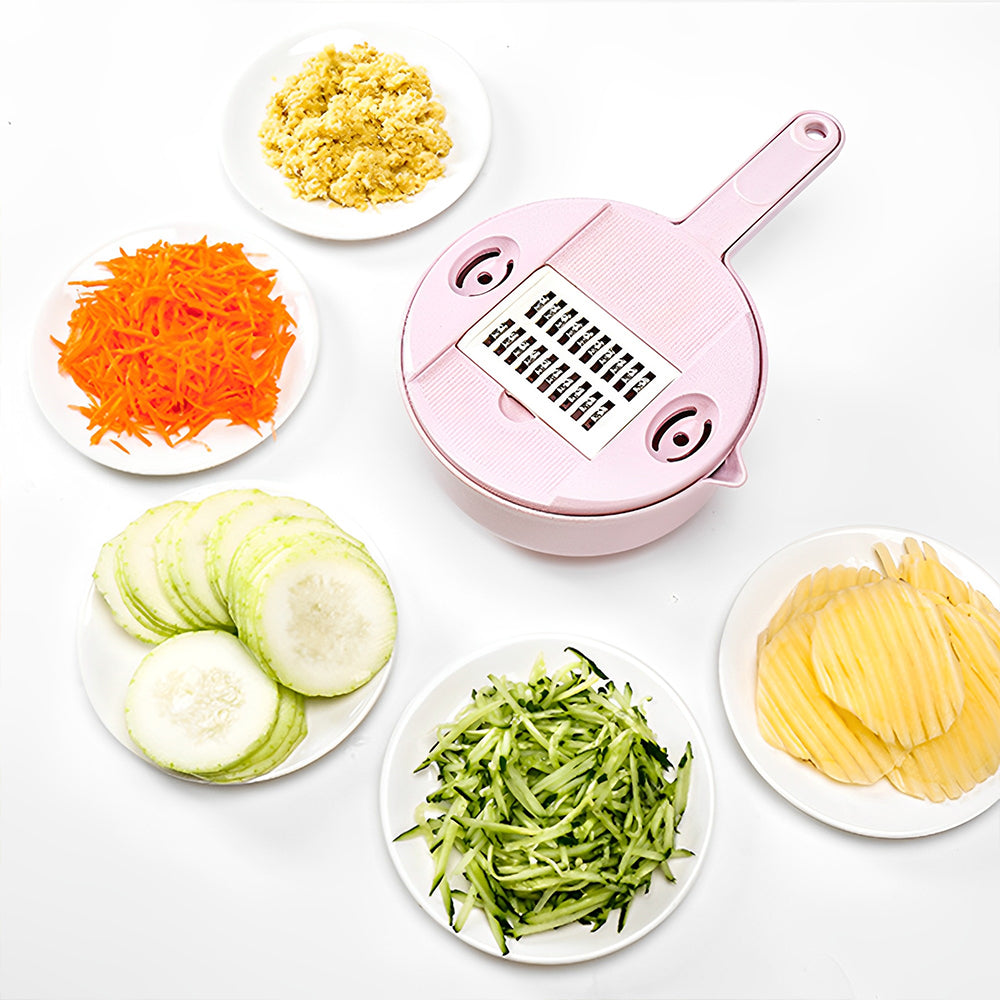 12 in 1 Manual Multi-Function Vegetable Cutter Slicer For Kitchen_5
