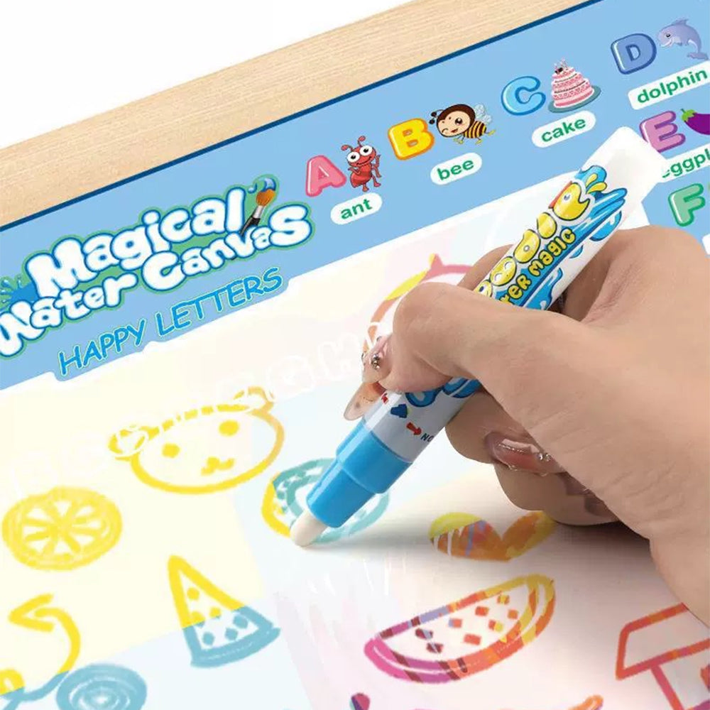 Reusable Mess Free Aqua Magic Doodle Mat Educational Toy for Kids_5