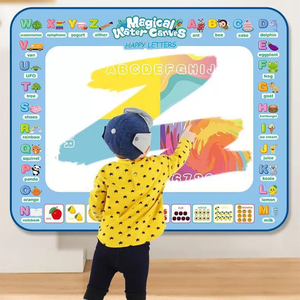 Reusable Mess Free Aqua Magic Doodle Mat Educational Toy for Kids_1