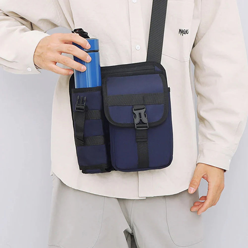 Waterproof Camping Wear Resistant Chest Crossbody Sling Shoulder Bags With Water Bottle Holder_20