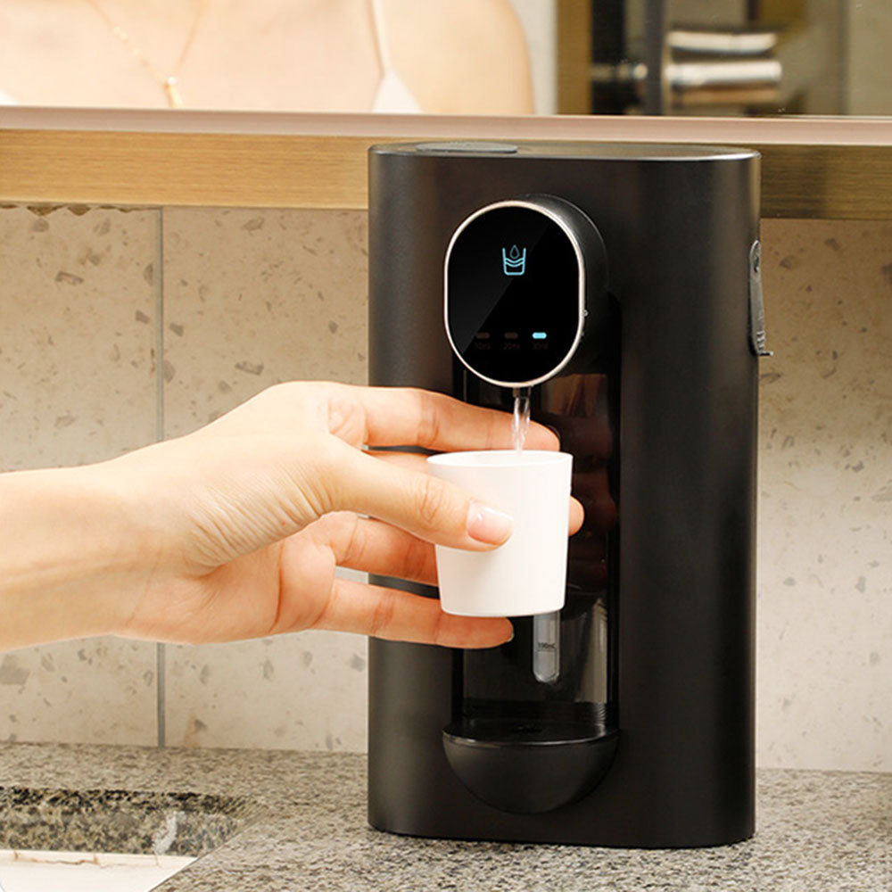 Automatic Wall-Mounted Mouthwash Dispenser for Bathroom with Magnetic Cups - USB Rechargeable_6