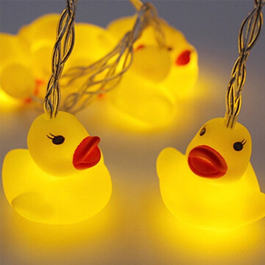 AC220V 3m 20leds Yellow Duck LED light String Light Waterproof