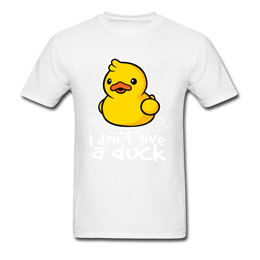 Summer T-shirt I Don't Give A Duck Tees